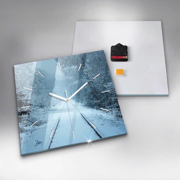 Szögletes fali üvegóra Szarvas a pályákon