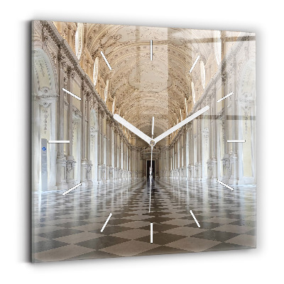 Szögletes fali üvegóra La Veneria Reale Múzeum