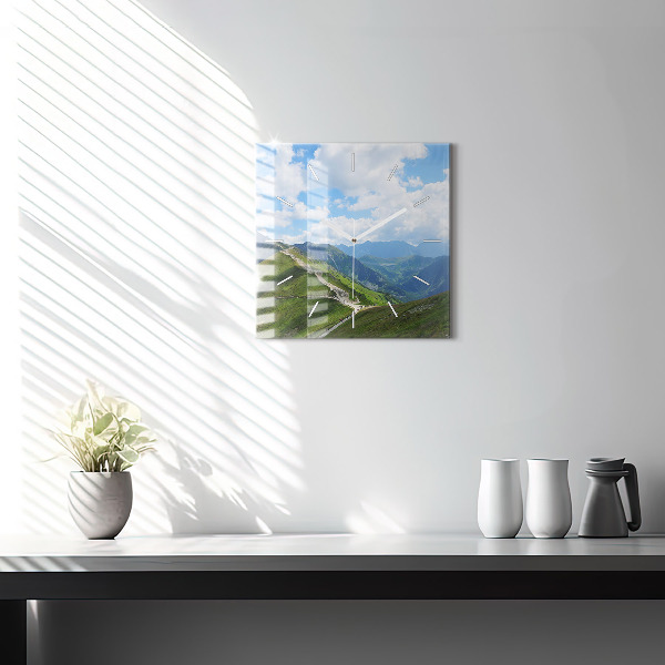 Szögletes fali üvegóra Kasprowy Wierch Zakopane