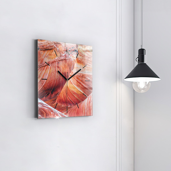 Szögletes fali üvegóra A festői Grand Canyon