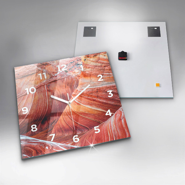 Szögletes fali üvegóra A festői Grand Canyon