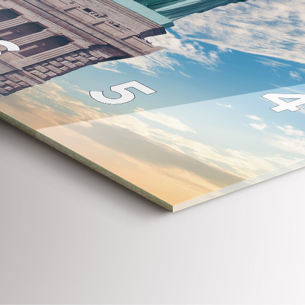 Szögletes fali üvegóra New York-i Szabadság-szobor