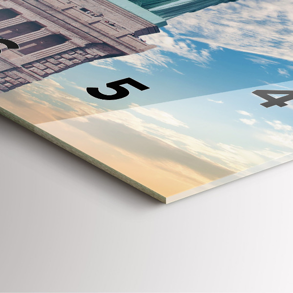 Szögletes fali üvegóra New York-i Szabadság-szobor