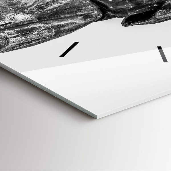 Szögletes fali üvegóra Szabadság-szobor Budapesten