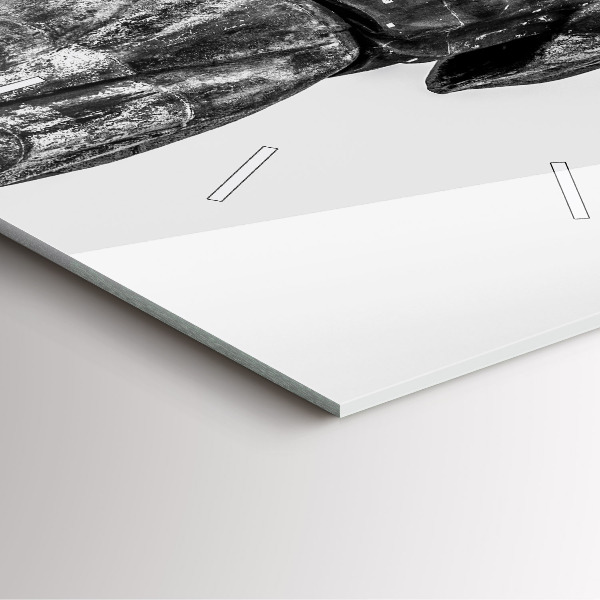 Szögletes fali üvegóra Szabadság-szobor Budapesten