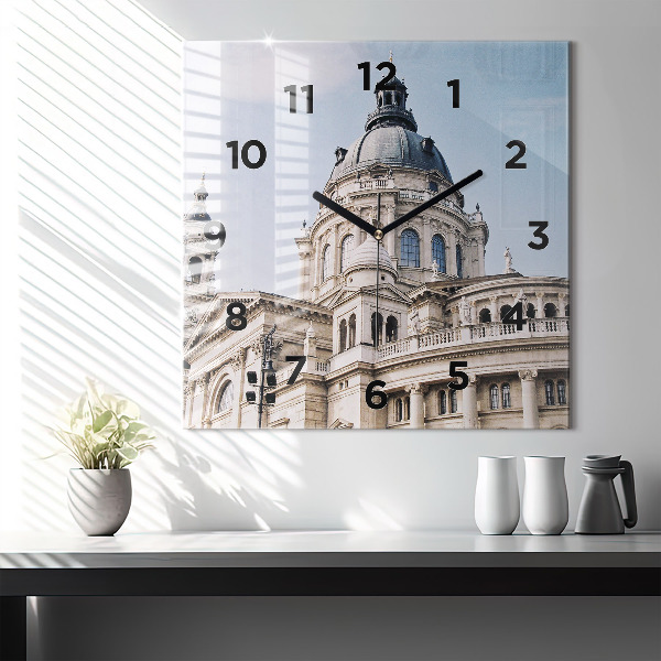 Szögletes fali üvegóra Szent István-bazilika