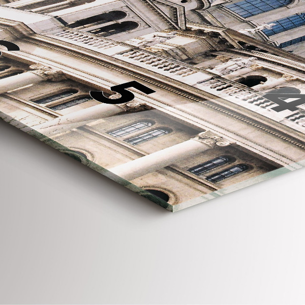 Szögletes fali üvegóra Szent István-bazilika