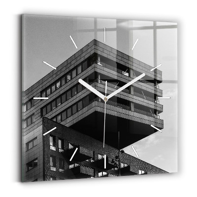 Szögletes fali üvegóra Építészet Amszterdamban