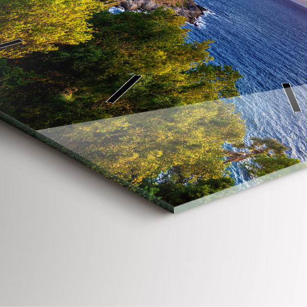 Szögletes fali üvegóra Phuket Thaiföldön