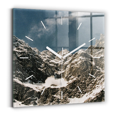 Szögletes fali üvegóra Watzmann-hegység