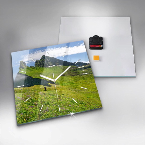 Szögletes fali üvegóra Hornstrandir Reserve Izland