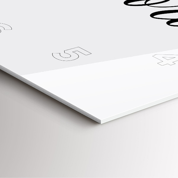 Szögletes fali üvegóra Emlékek felirat