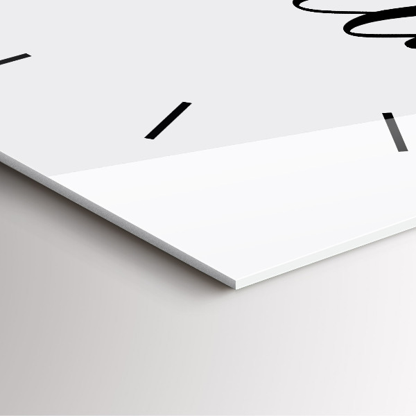 Szögletes fali üvegóra Kaland felirat