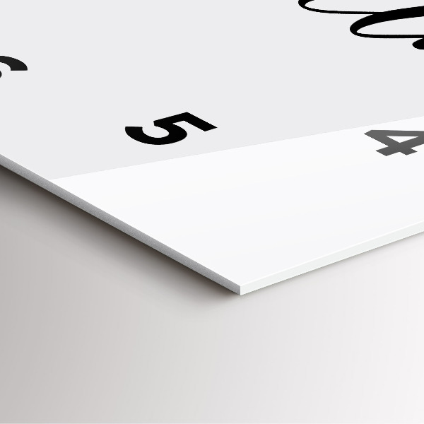 Szögletes fali üvegóra Kaland felirat