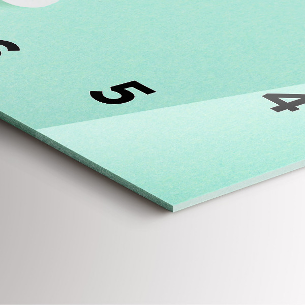 Szögletes fali üvegóra Virágzó almavirágok