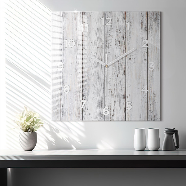 Szögletes fali üvegóra Festett táblák