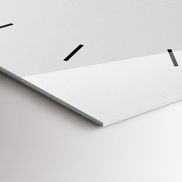 Szögletes fali üvegóra Csillagok világos háttéren