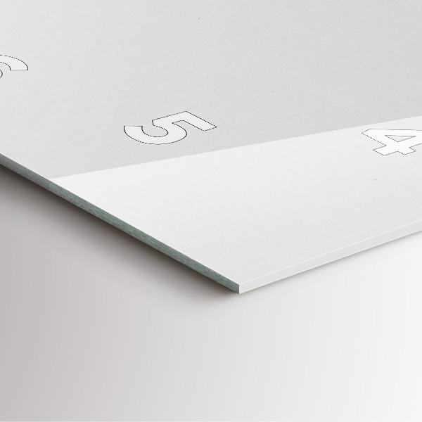 Szögletes fali üvegóra Csillagok világos háttéren