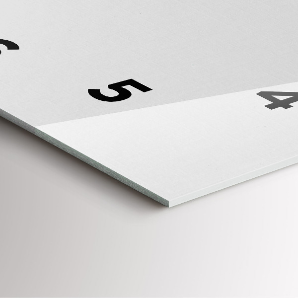 Szögletes fali üvegóra Csillagok világos háttéren