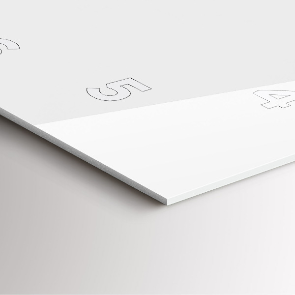 Szögletes fali üvegóra Trópusi levelek