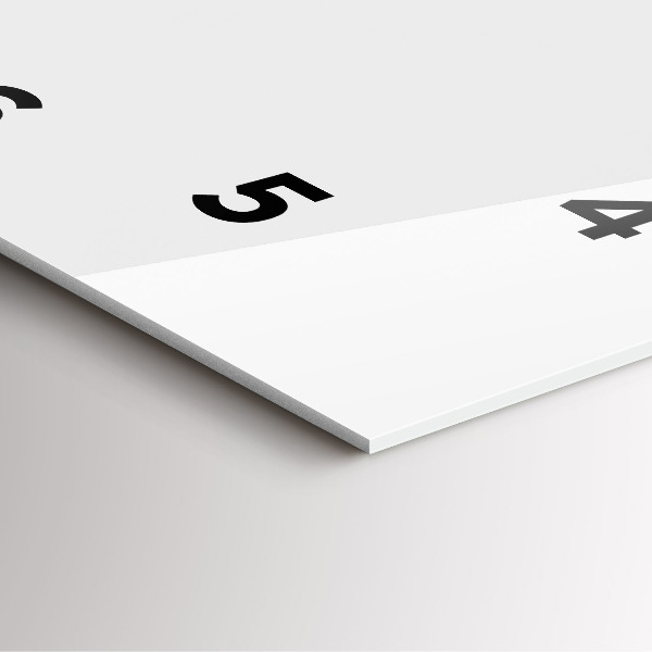 Szögletes fali üvegóra Trópusi levelek