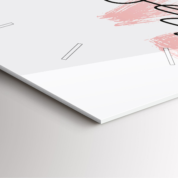 Szögletes fali üvegóra Szeresd magad felirat