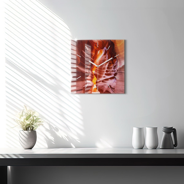 Szögletes fali üvegóra Sand Canyon