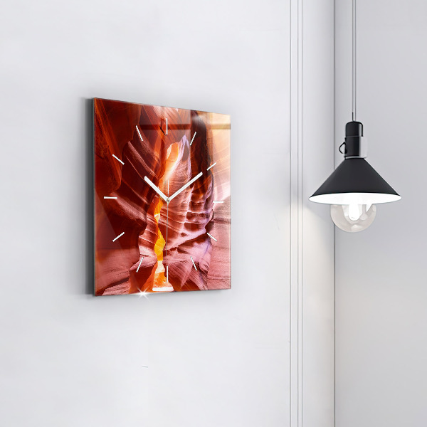 Szögletes fali üvegóra Sand Canyon