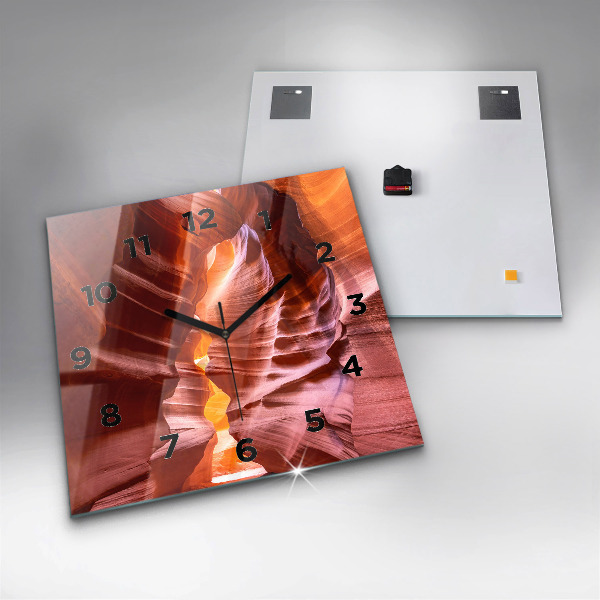 Szögletes fali üvegóra Sand Canyon