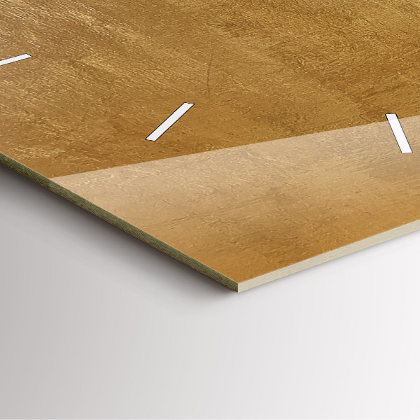 Szögletes fali üvegóra Dekoratív vászon