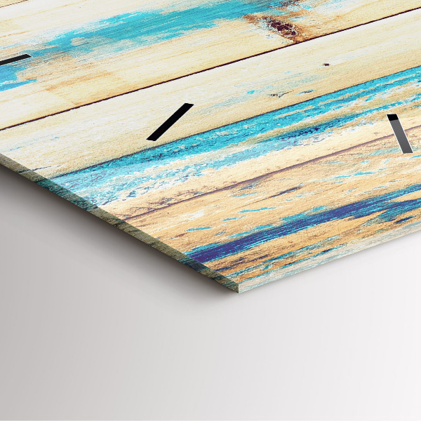 Szögletes fali üvegóra Karcos fa