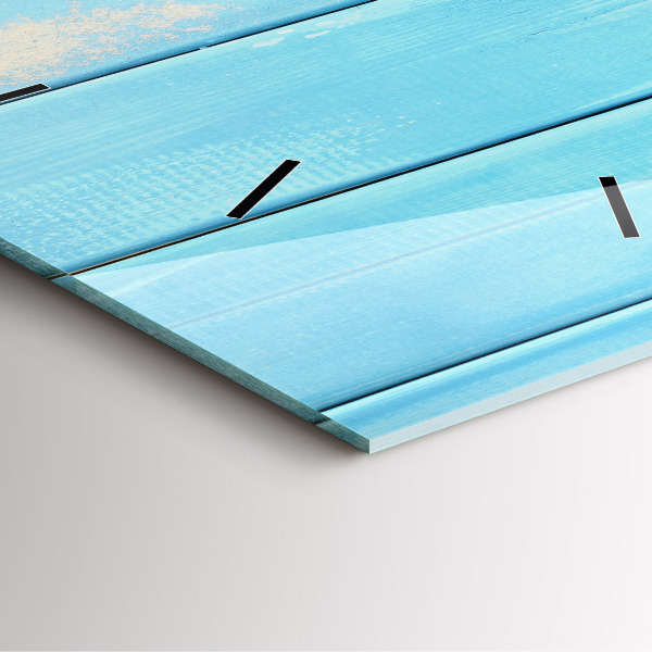 Szögletes fali üvegóra Strand kiegészítők és deszkák