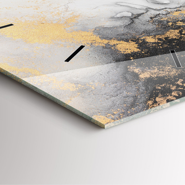 Szögletes fali üvegóra Művészi márvány