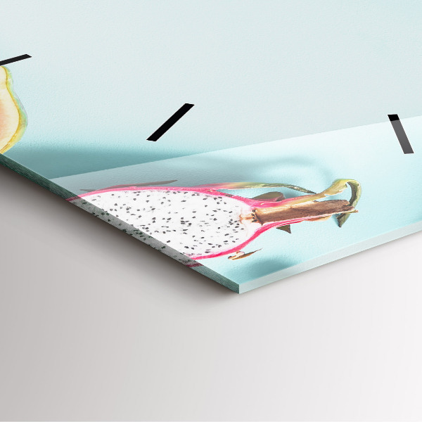 Szögletes fali üvegóra Nyári kompozíció