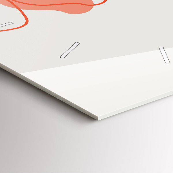 Szögletes fali üvegóra Hawaii növények