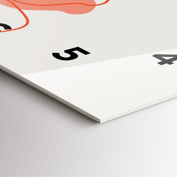 Szögletes fali üvegóra Hawaii növények