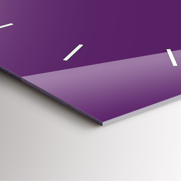 Szögletes fali üvegóra Ibolya