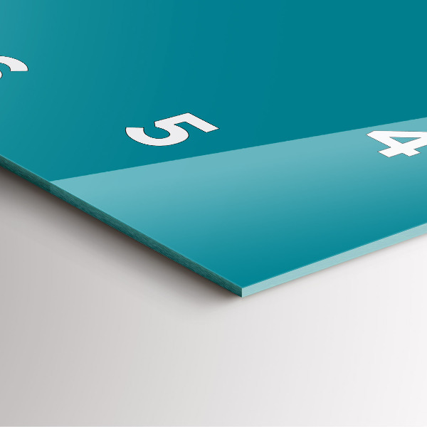 Szögletes fali üvegóra Tengeri