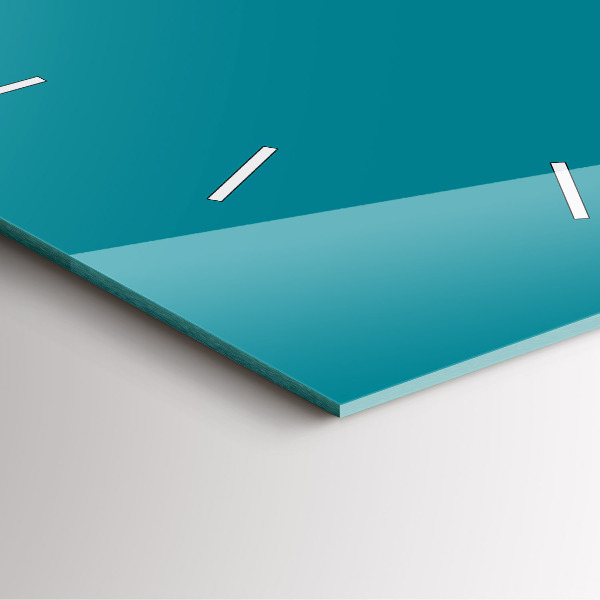 Szögletes fali üvegóra Tengeri