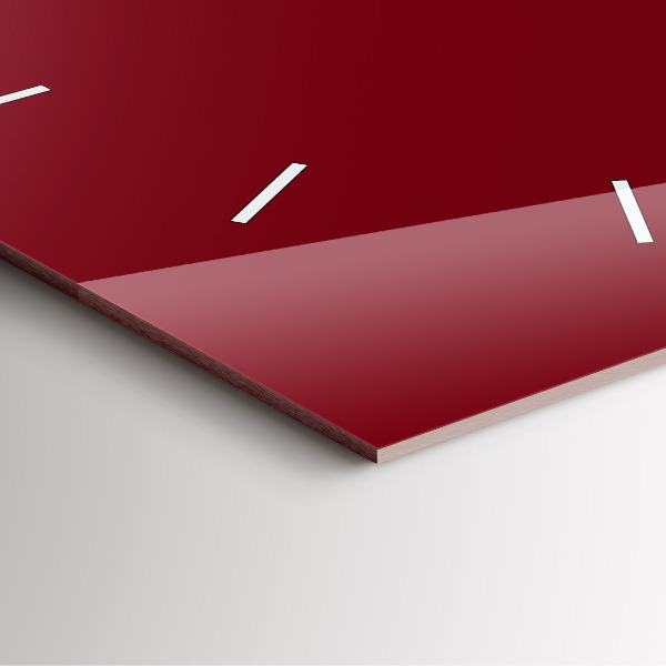 Szögletes fali üvegóra Burgundia