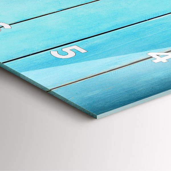 Szögletes fali üvegóra Ünnepi kiegészítők