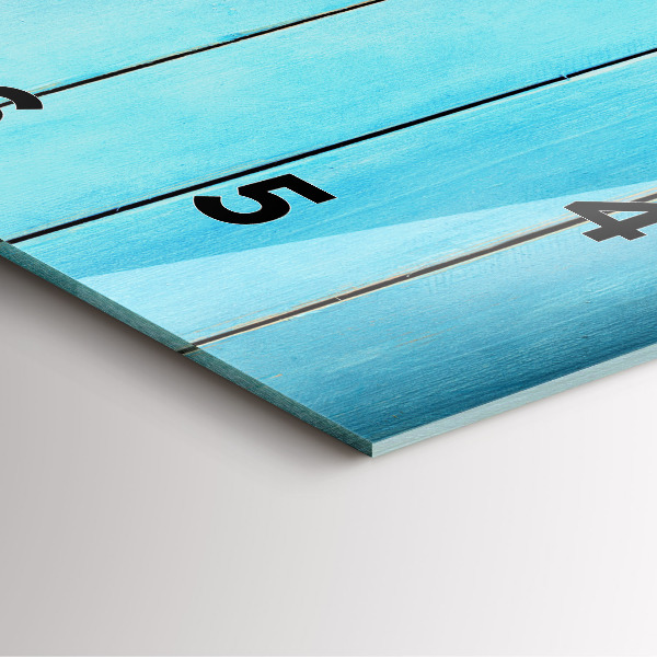 Szögletes fali üvegóra Ünnepi kiegészítők