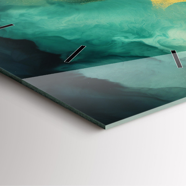 Szögletes fali üvegóra Szerpentin