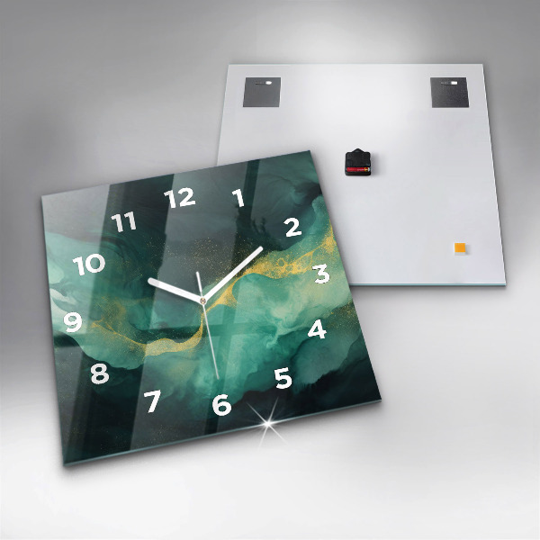 Szögletes fali üvegóra Szerpentin