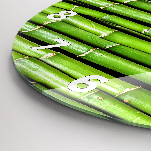 Kerek fali üvegóra Ázsiai bambusz