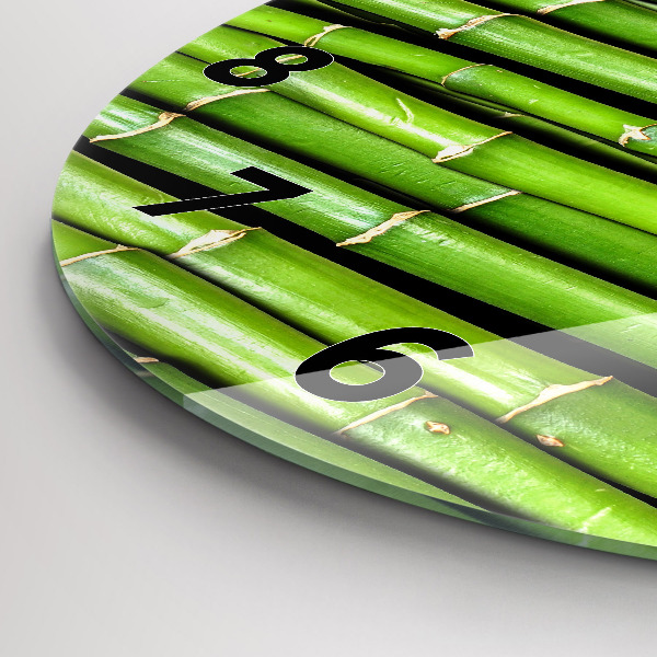 Kerek fali üvegóra Ázsiai bambusz