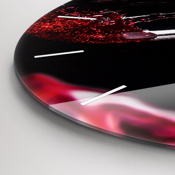 Kerek fali üvegóra Vörösbor