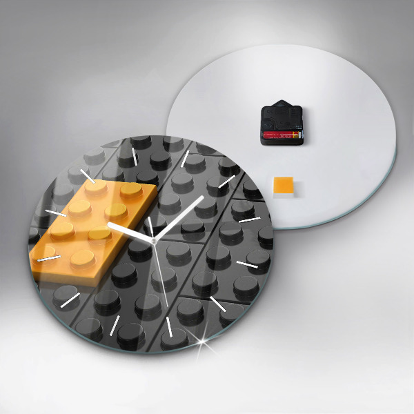 Kerek fali üvegóra Játék blokkok