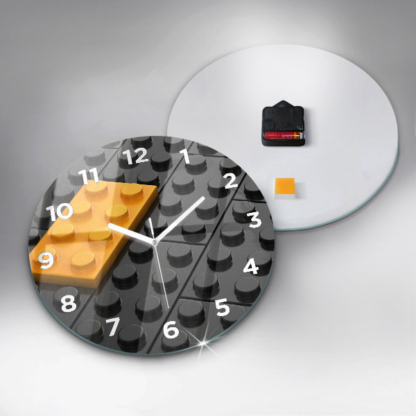 Kerek fali üvegóra Játék blokkok