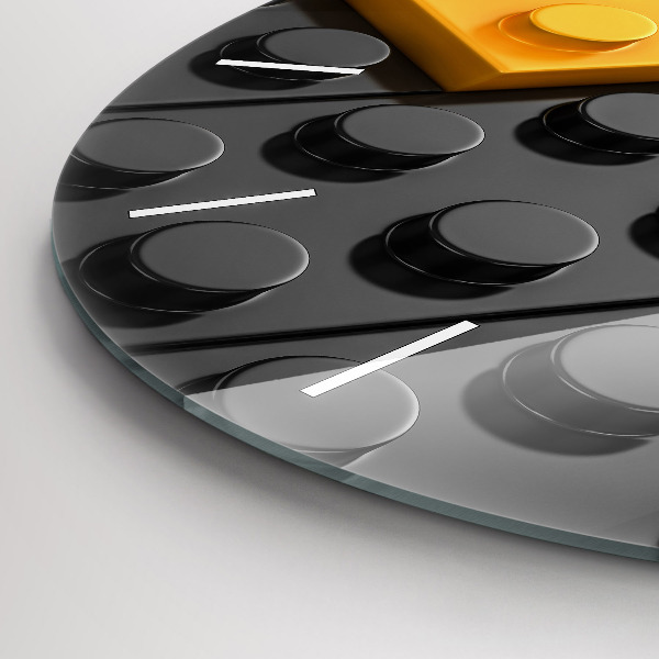 Kerek fali üvegóra Játék blokkok